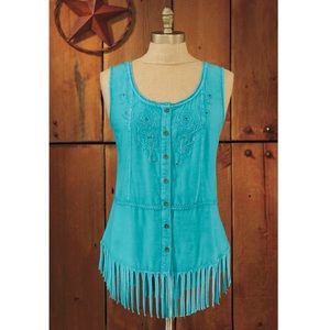 Back In The Saddle Winona Sleeveless Top